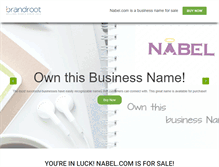 Tablet Screenshot of nabel.com